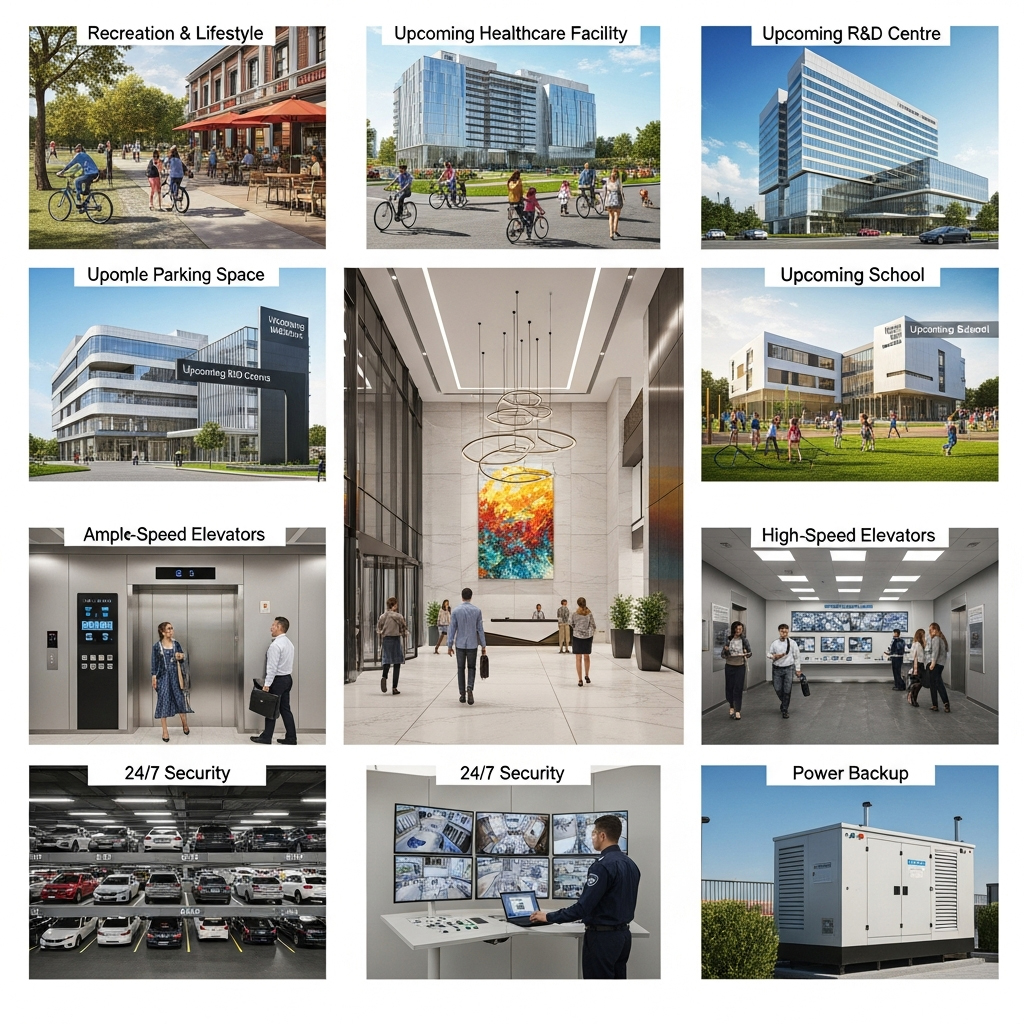 Infrastructure Amenities at Godrej Aeropark
